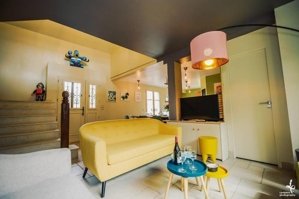 Maison Piscine Interieure Et Garage Troyes Exteriör bild